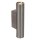 Wandleuchte Aluminium Grau GU10 H:18 cm Up Down