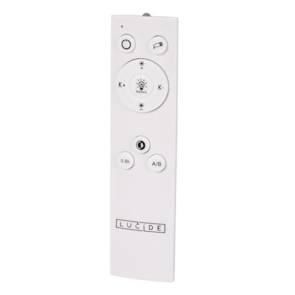 LED Deckenleuchte Schwarz Fernbedienung 2200 K B:40 cm