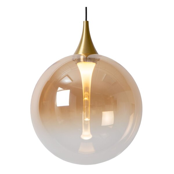 LED Hängelampe Bernstein 8-flammig 2700 K L:140 cm