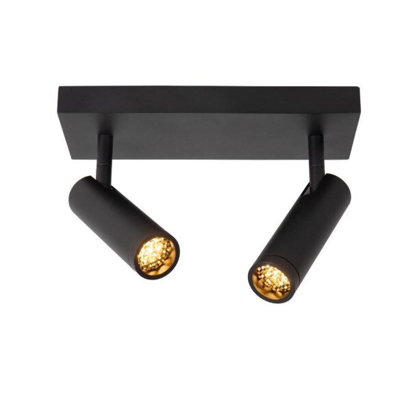 Deckenspot flexibel Schwarz GU10 modern edel rund
