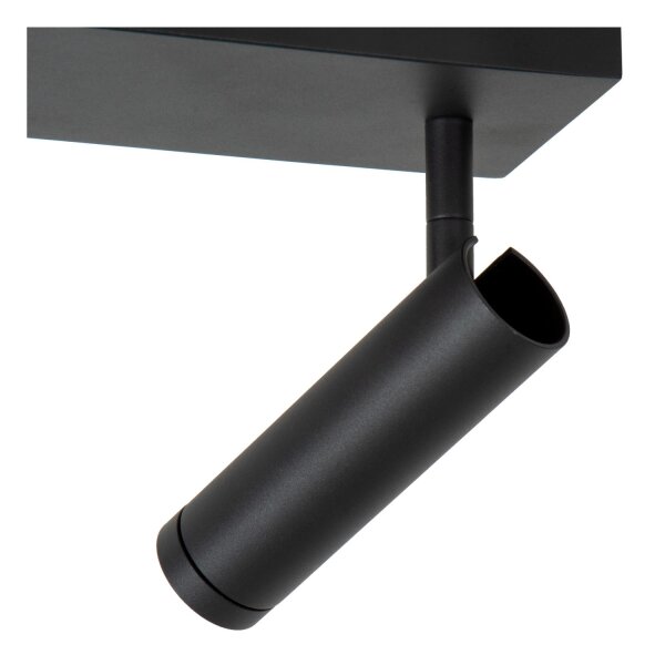 Deckenspot flexibel Schwarz GU10 modern edel rund