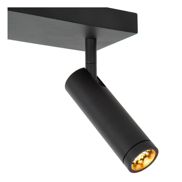 Deckenspot flexibel Schwarz GU10 modern edel rund