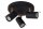 Deckenspot Metall Schwarz 3-flammig 2200 K L:23 cm