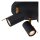 Deckenspot Metall Schwarz 3-flammig 2200 K L:23 cm