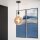 Vintage Pendelleuchte Schwarz E27 L:10 cm modern