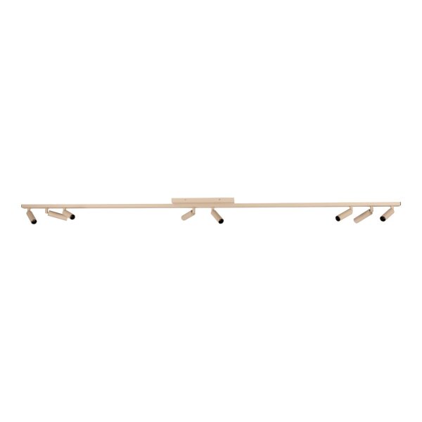 Deckenstrahler Aluminium Taupe flexibel G9 L:178 cm