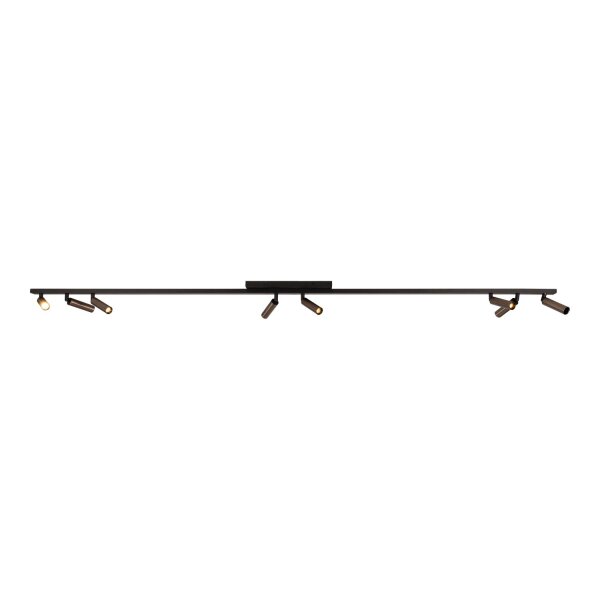 Deckenspot Kaffeebraun G9 L:178 cm modern edel