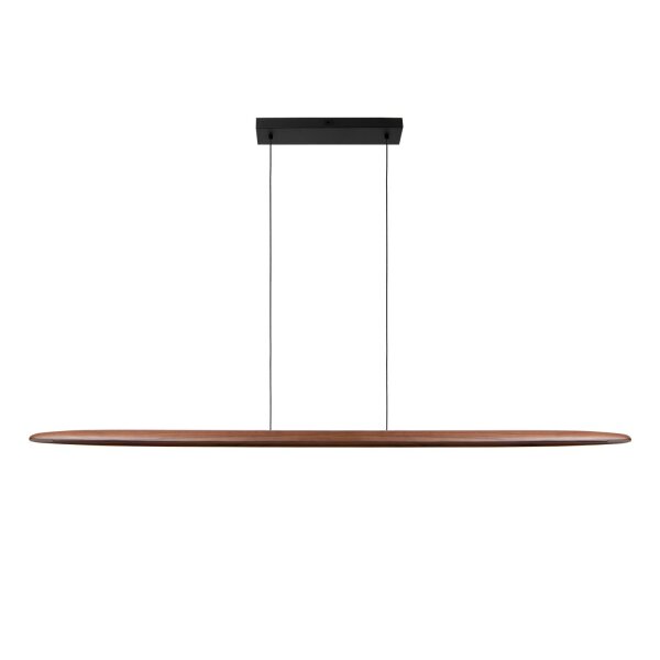 LED Hängelampe Holz Metall 2200 K L:180 cm edel