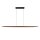 LED Hängelampe Holz Metall 2200 K L:180 cm edel