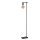 Stehleuchte Metall Schwarz E27 H:152 cm modern edel