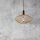 Vintage Hängelampe Metall Messing E27 L:45 cm edel