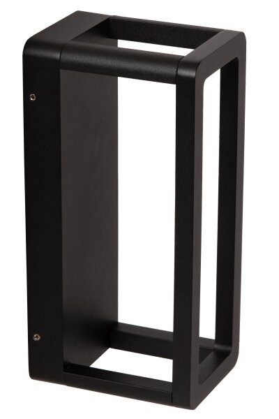 LED Außenwandleuchte Schwarz 3000 K IP65 L:23 cm