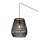 Pendelleuchte Außen Rattan Schwarz E27 L:35 cm edel