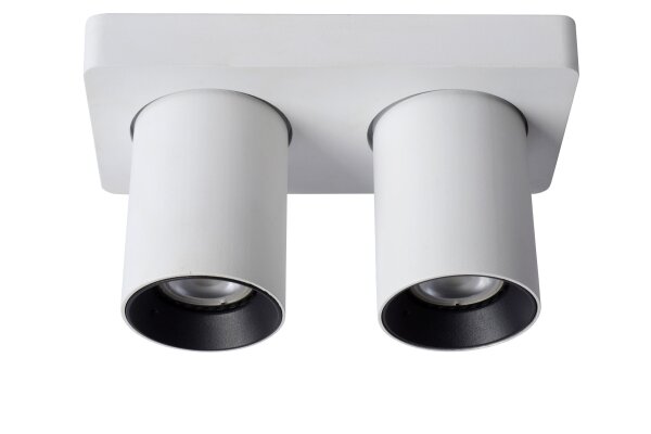 Deckenspot verstellbar Aluminium Weiß 2200 K edel