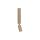 Wandspot Metall Taupe 2-flammig GU10 H:30 cm edel