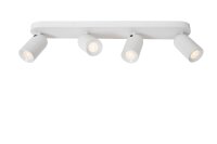 Deckenstrahler flexibel Wei&szlig; GU10 modern edel