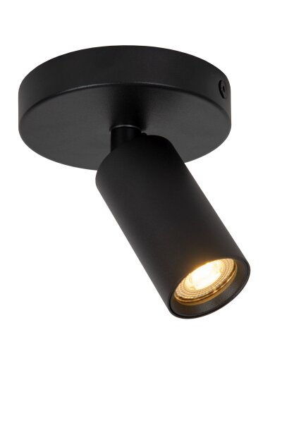Deckenspot Aluminium Schwarz GU10 modern edel rund