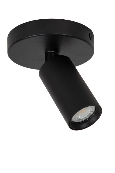 Deckenspot Aluminium Schwarz GU10 modern edel rund