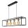 Pendelleuchte Schwarz E27 L:92 cm modern edel