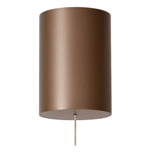 LED Hängelampe Glas 2700 K B:32 cm Bernstein edel