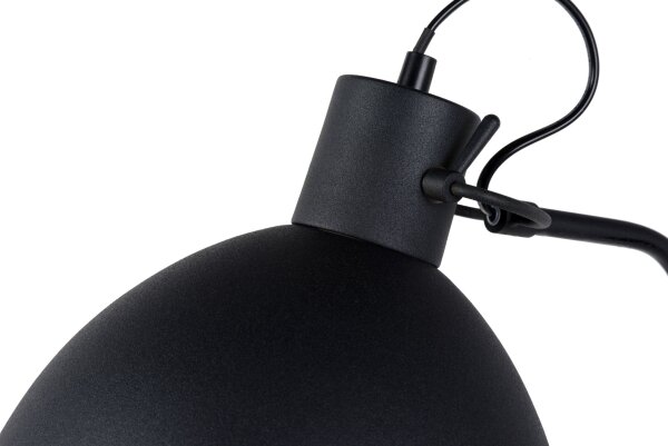 Stehlampe Schwarz E27 H:160 cm Vintage modern edel