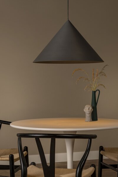 Hängelampe Eisen Grau E27 B:60 cm modern edel