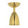Spot Lampe klein Messing massiv E27 verstellbar