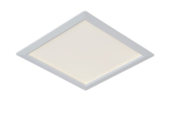 LED Deckenlampe Aluminium Weiß 3000 K B:22 cm rund