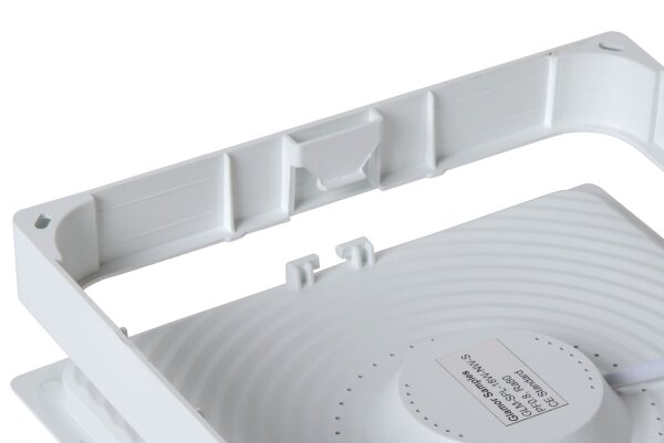 LED Deckenlampe Aluminium Weiß 3000 K B:22 cm rund