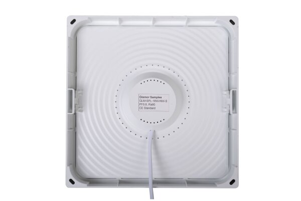 LED Deckenlampe Aluminium Weiß 3000 K B:22 cm rund