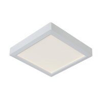 LED Deckenlampe Aluminium Wei&szlig; 3000 K B:22 cm rund