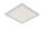 LED Deckenlampe Aluminium Weiß 3000 K B:22 cm rund