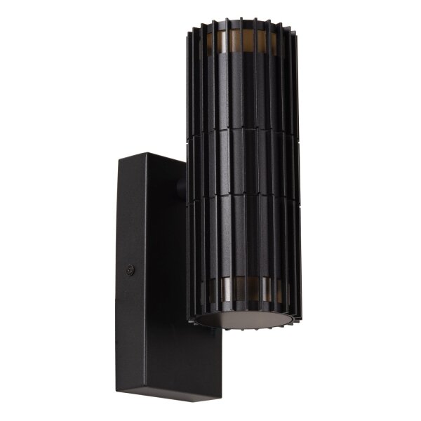 Wandlampe Schwarz GU10 L:11 cm Up Down modern