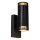 Wandlampe Schwarz GU10 L:11 cm Up Down modern