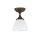 Deckenlampe Messing Glas Jugendstil Handarbeit edel