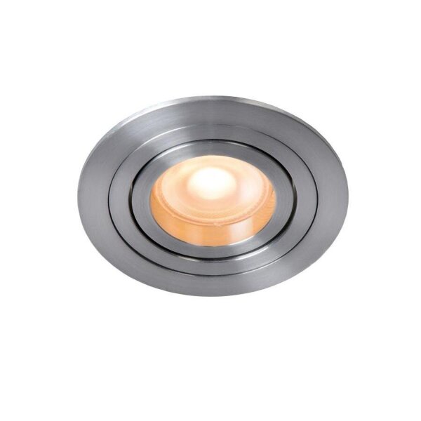 Einbaustrahler Aluminium Chrom GU10 Ø9 cm modern