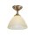 Jugendstil Deckenleuchte Deckenlampe Beige