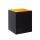 Wandleuchte Up Down Schwarz Gold G9 H:10 cm modern