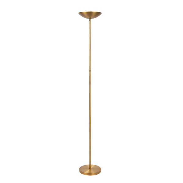 LED Deckenfluter Messing 3000 K H:180 cm modern