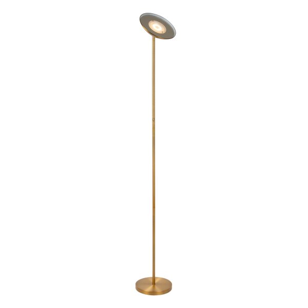 LED Deckenfluter Messing 3000 K H:180 cm modern