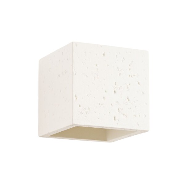 Wandlampe Beton Beige G9 L:10 cm Up Down Indirekt