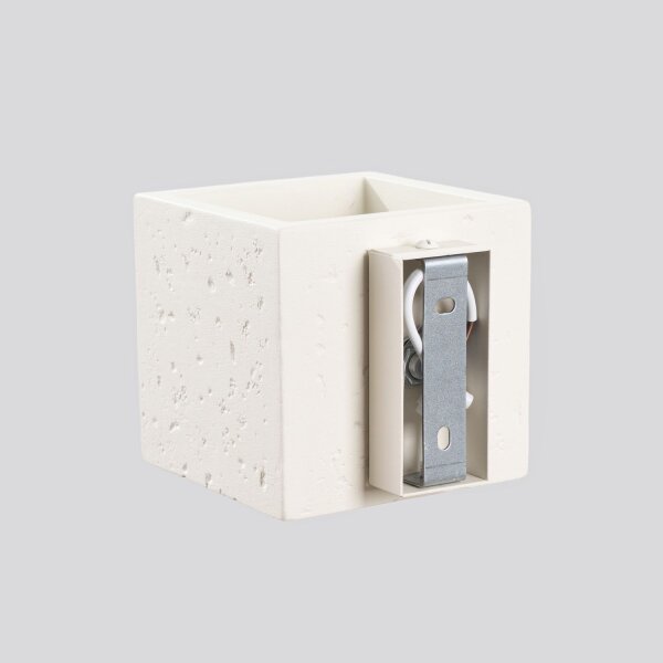 Wandlampe Beton Beige G9 L:10 cm Up Down Indirekt