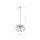 Pendelleuchte Filz Marine Blau E27 L:45 cm Rund