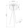 Stehleuchte Dreibein Filz Beige E27 H:134 cm Modern