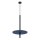 Hängelampe Filz Marineblau G9 L:30 cm rund Modern