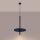 Hängelampe Filz Marineblau G9 L:30 cm rund Modern