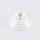 Deckenleuchte Keramik Glas G9 IP44 B:12 cm blendarm