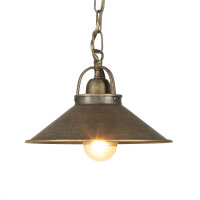 Hängelampe Antik Bronze Handarbeit