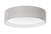 Deckenleuchte Stoff Beige E27 Ø50 cm rund...