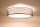 Runde Deckenlampe Stoff Anthrazit E27 Ø60 cm blendarm